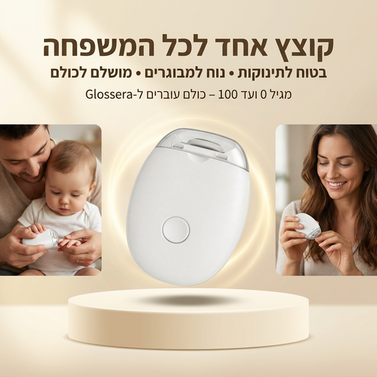 ™Glossera - קוצץ הציפורניים החכם
